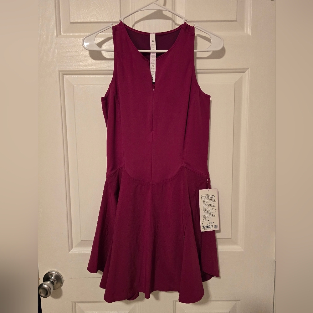 Lululemon Athletica Vibrant Purple Mini Tennis Dress